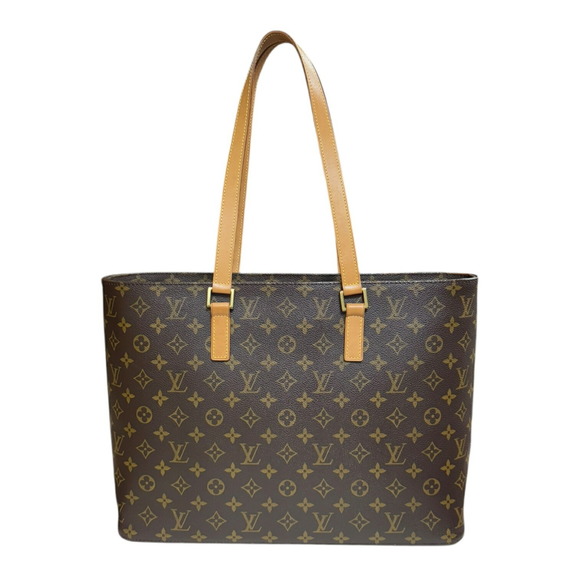 Louis Vuitton Leco Monogram Tote Bag Canvas M51155 Brown Unisex LOUIS VUITTON - Picture 1 of 9